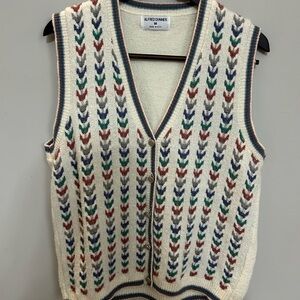 Alfred Dunner Women's V-Neck vintage Sweater Vest